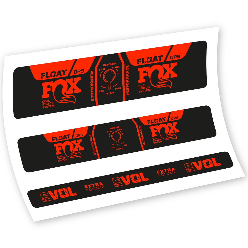 Stickers Fox Float DPS Performance 2021 compatibles Autocollants amortisseur