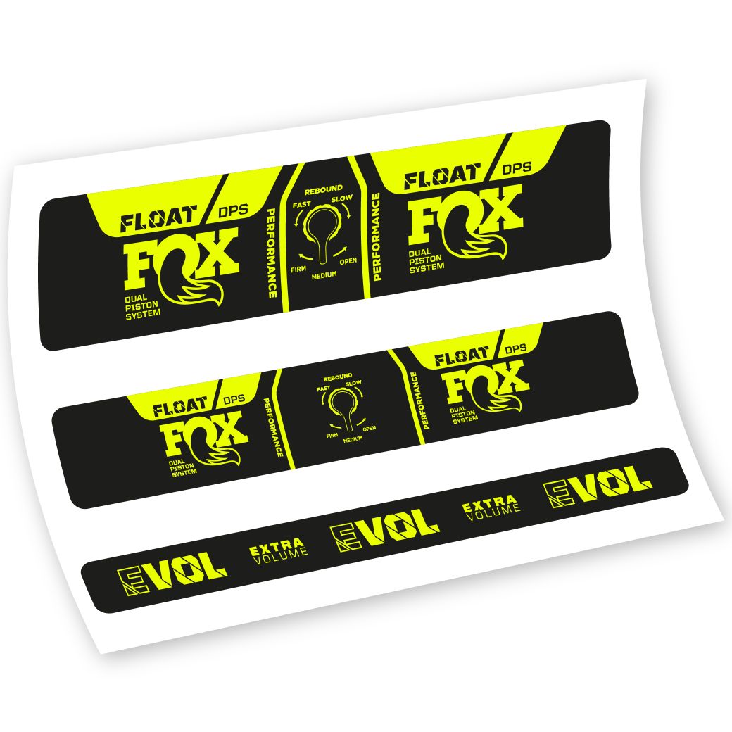 Stickers Fox Float DPS Performance 2021 compatibles Autocollants amortisseur