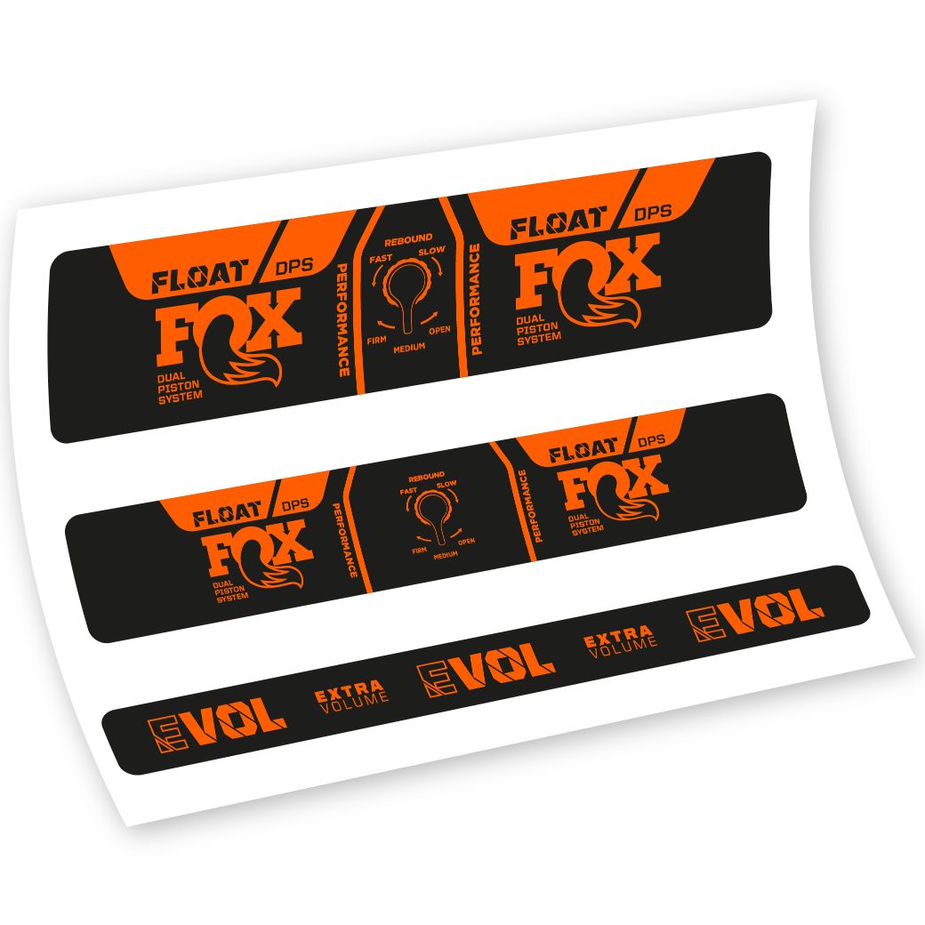 Stickers Fox Float DPS Performance 2021 compatibles Autocollants amortisseur
