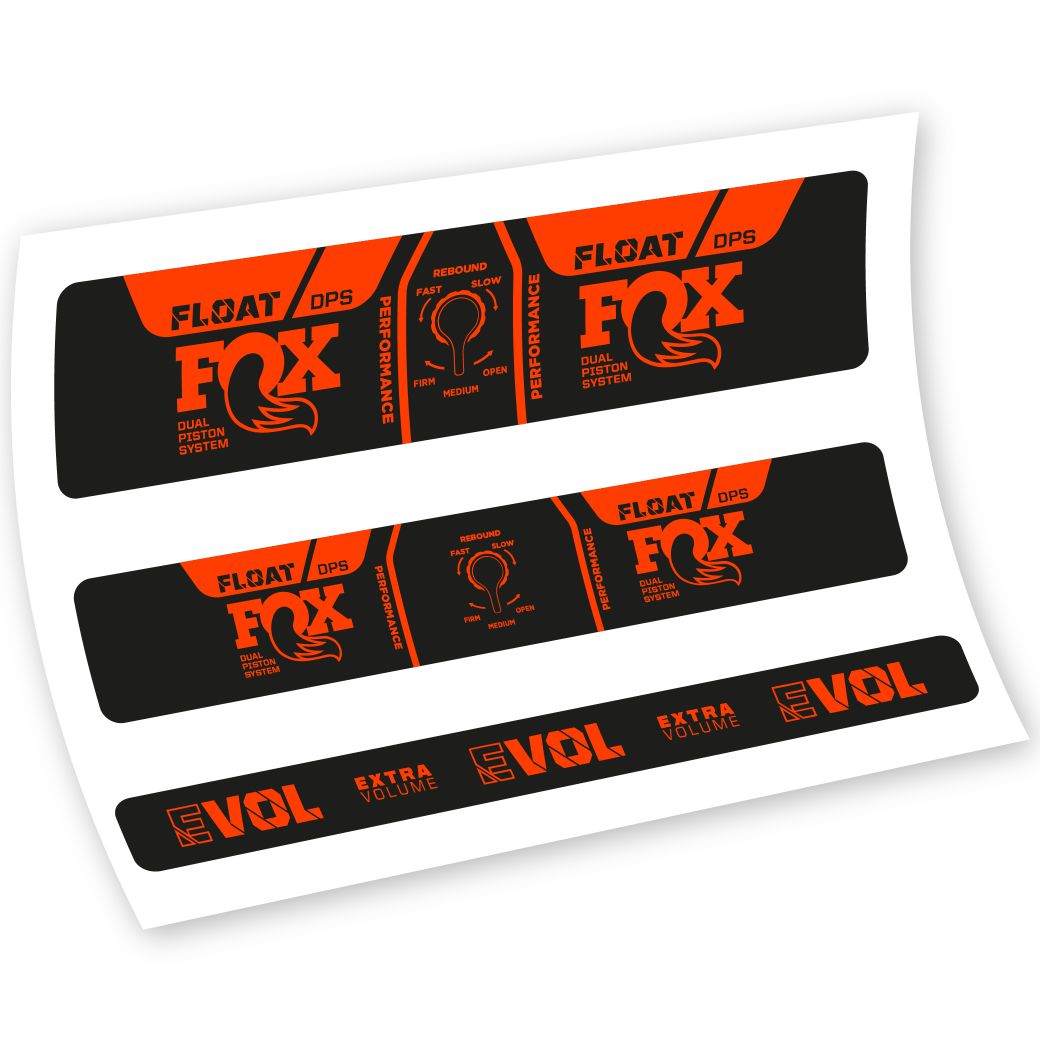 Stickers Fox Float DPS Performance 2021 compatibles Autocollants amortisseur