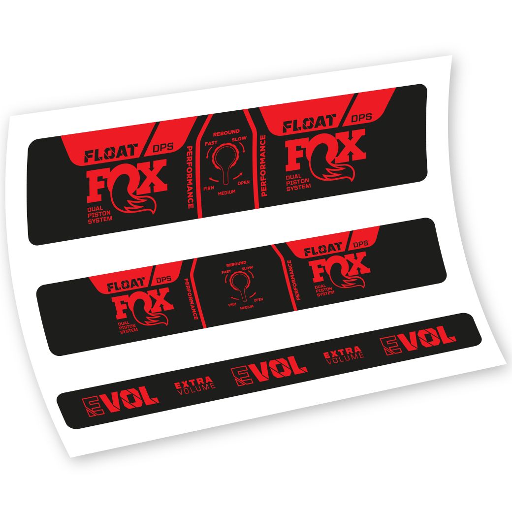 Stickers Fox Float DPS Performance 2021 compatibles Autocollants amortisseur