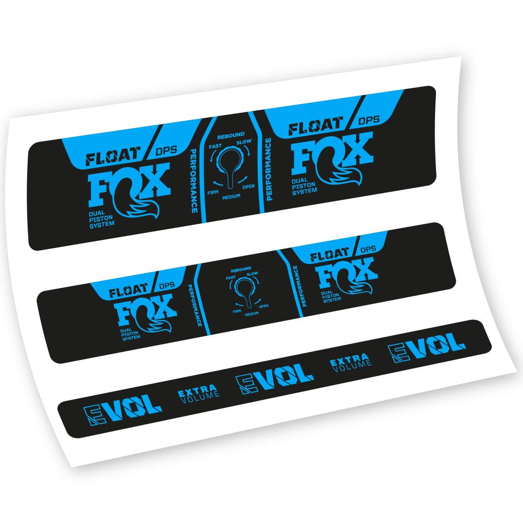 Stickers Fox Float DPS Performance 2021 compatibles Autocollants amortisseur