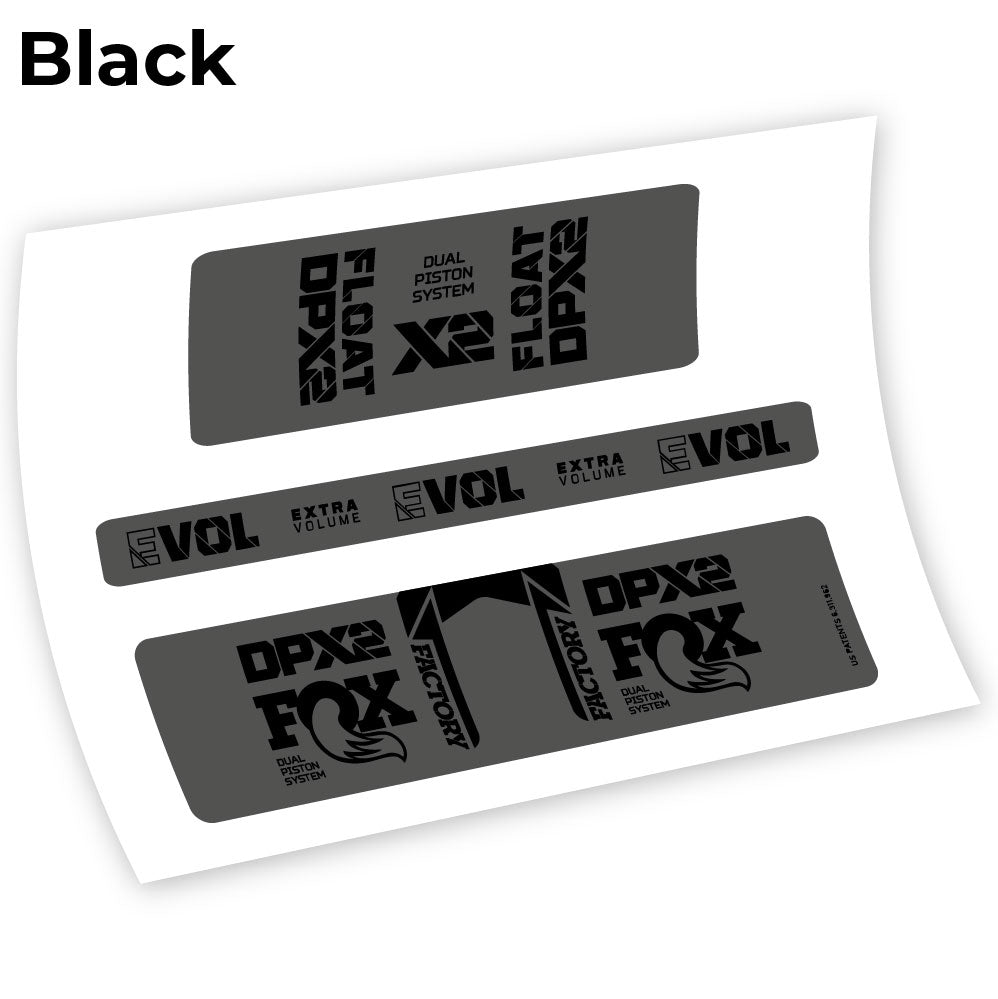 Stickers FoxDPX2 2021 compatibles Autocollants amortisseur