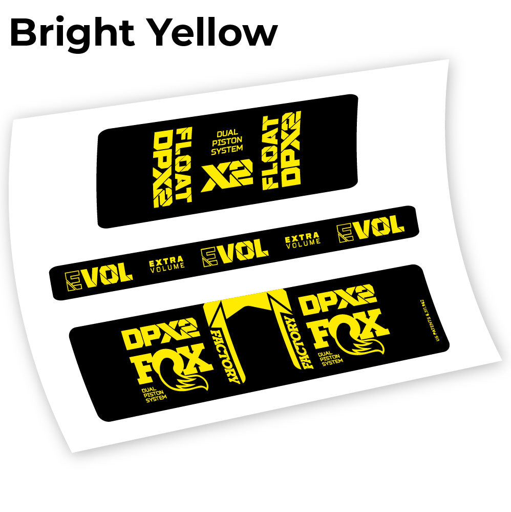 Stickers FoxDPX2 2021 compatibles Autocollants amortisseur