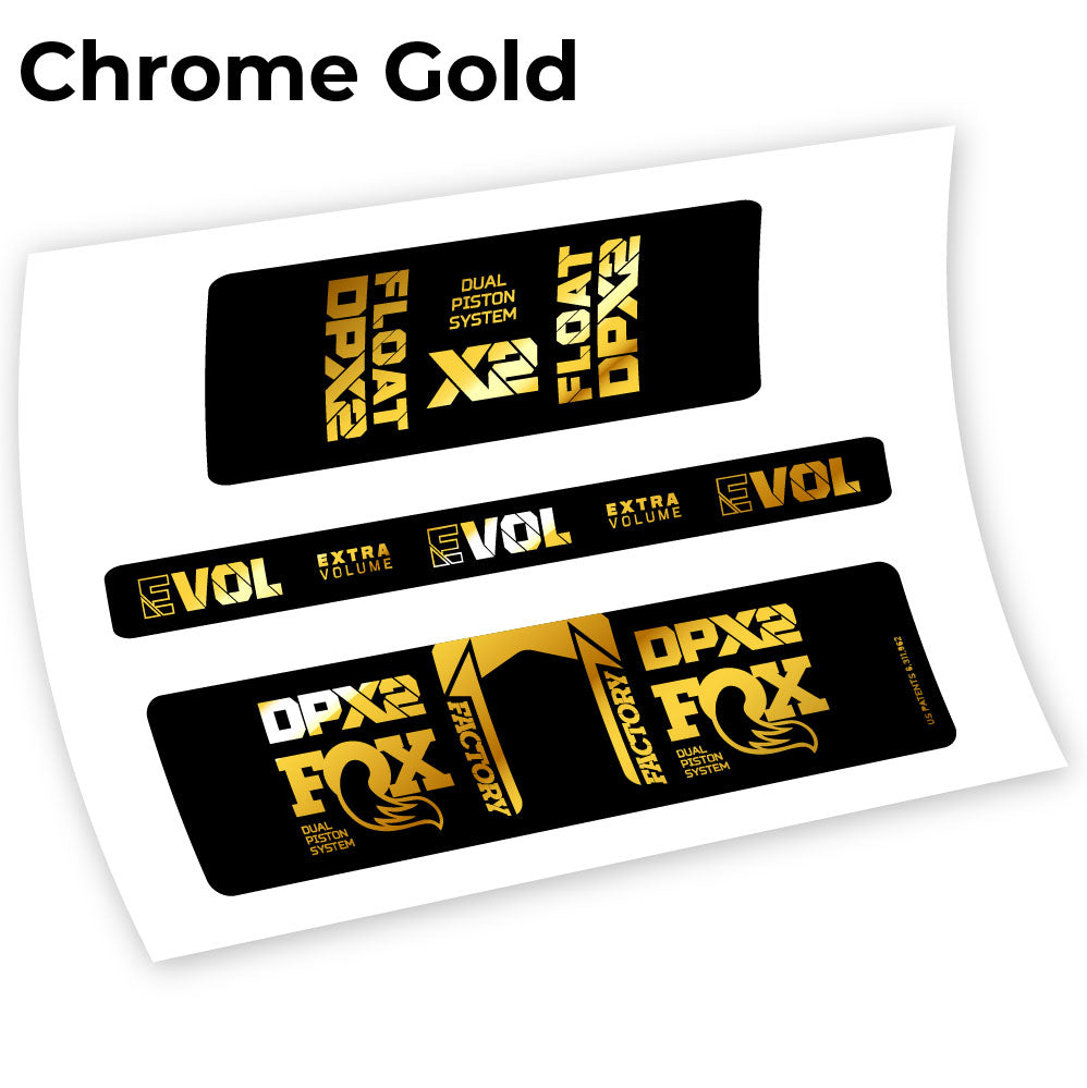 Stickers FoxDPX2 2021 compatibles Autocollants amortisseur