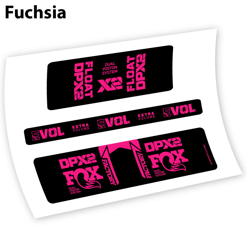 Stickers FoxDPX2 2021 compatibles Autocollants amortisseur
