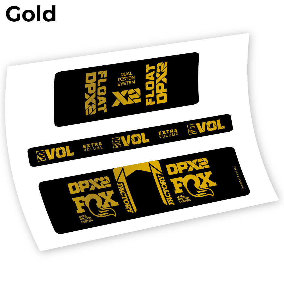 Stickers FoxDPX2 2021 compatibles Autocollants amortisseur