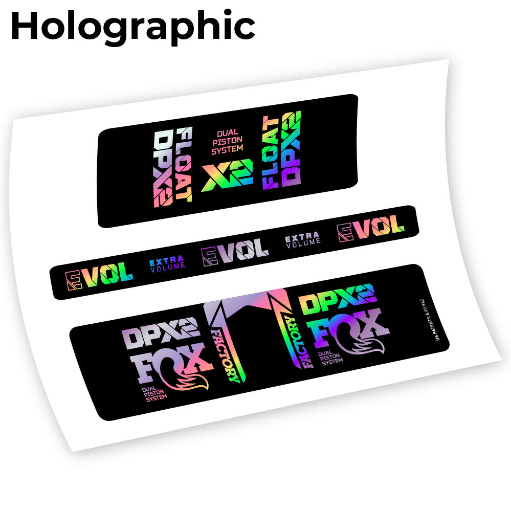 Stickers FoxDPX2 2021 compatibles Autocollants amortisseur