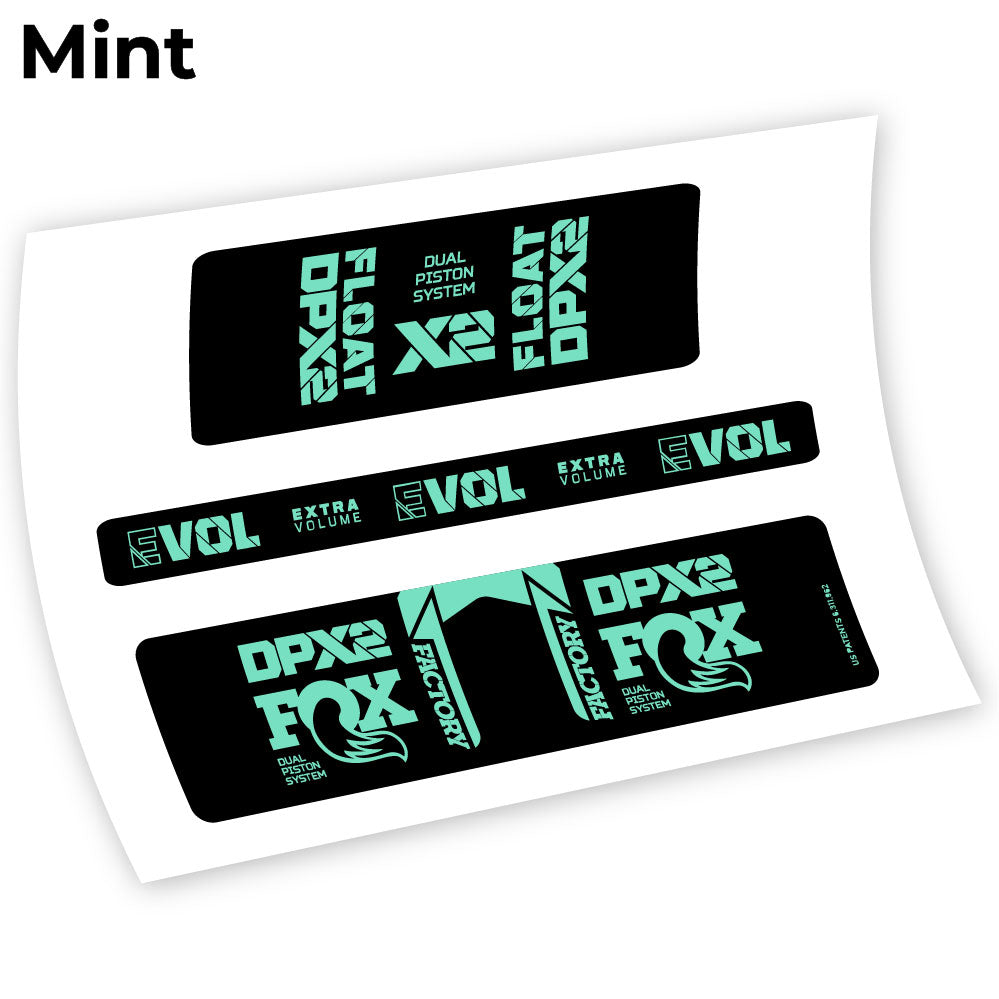 Stickers FoxDPX2 2021 compatibles Autocollants amortisseur