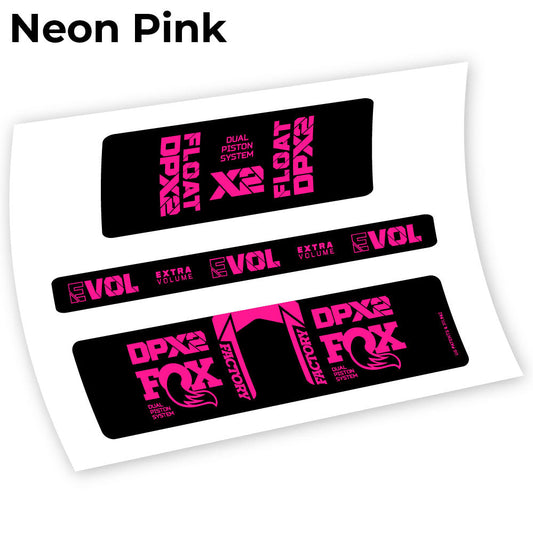 Stickers FoxDPX2 2021 compatibles Autocollants amortisseur