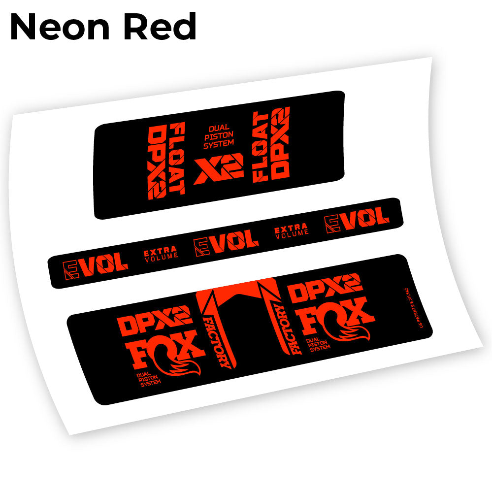 Stickers FoxDPX2 2021 compatibles Autocollants amortisseur
