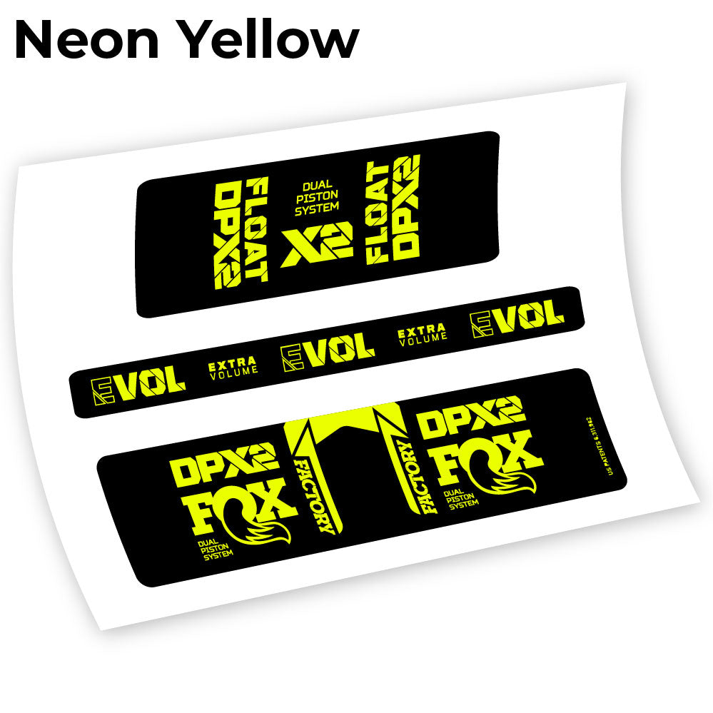 Stickers FoxDPX2 2021 compatibles Autocollants amortisseur