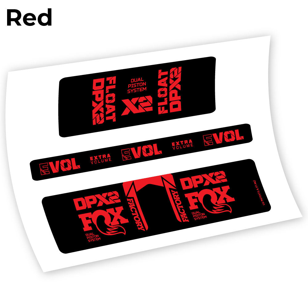 Stickers FoxDPX2 2021 compatibles Autocollants amortisseur