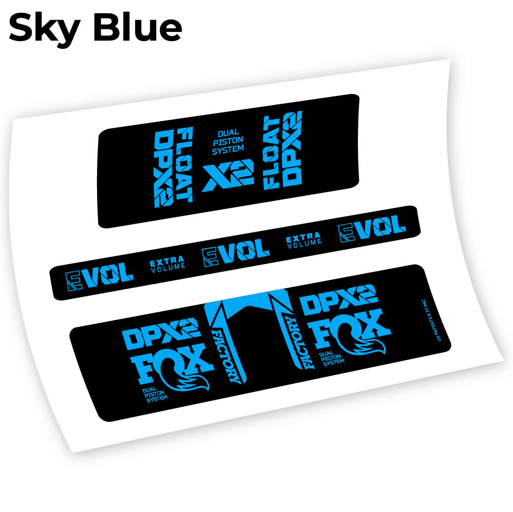 Stickers FoxDPX2 2021 compatibles Autocollants amortisseur