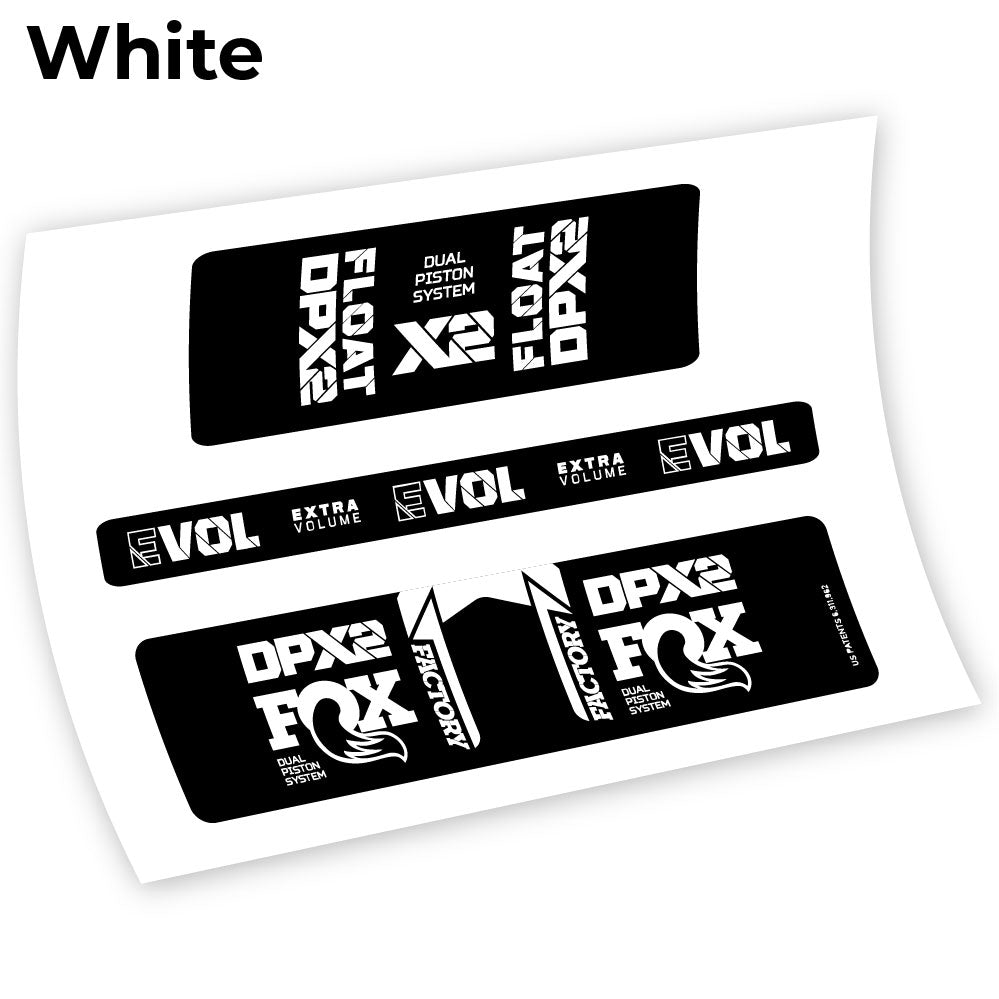 Stickers FoxDPX2 2021 compatibles Autocollants amortisseur