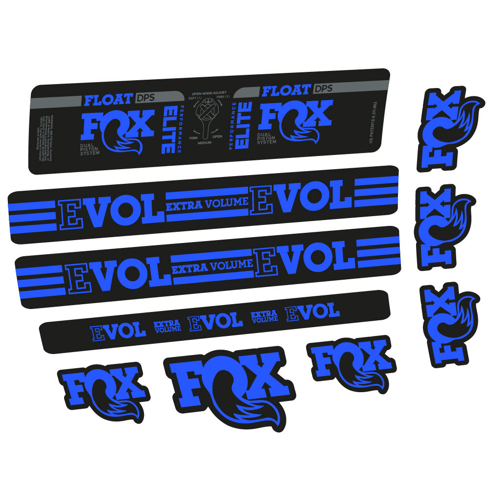 Stickers Fox Float DPS Elite compatibles Autocollants amortisseur