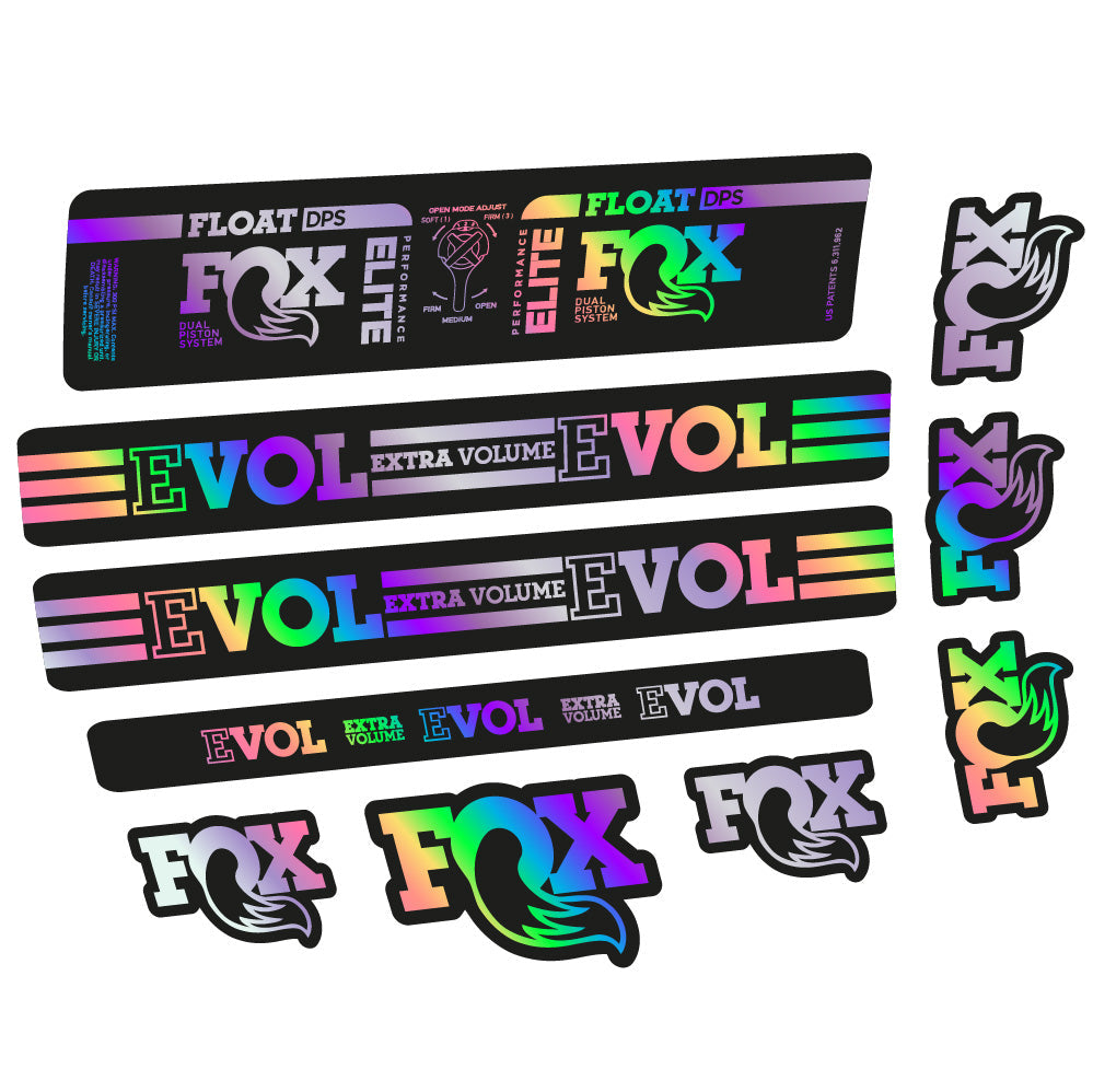 Stickers Fox Float DPS Elite compatibles Autocollants amortisseur