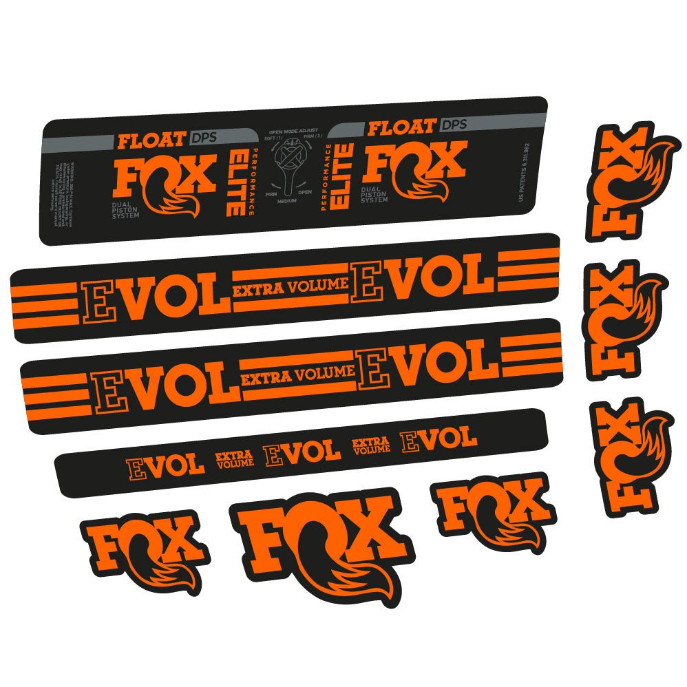Stickers Fox Float DPS Elite compatibles Autocollants amortisseur