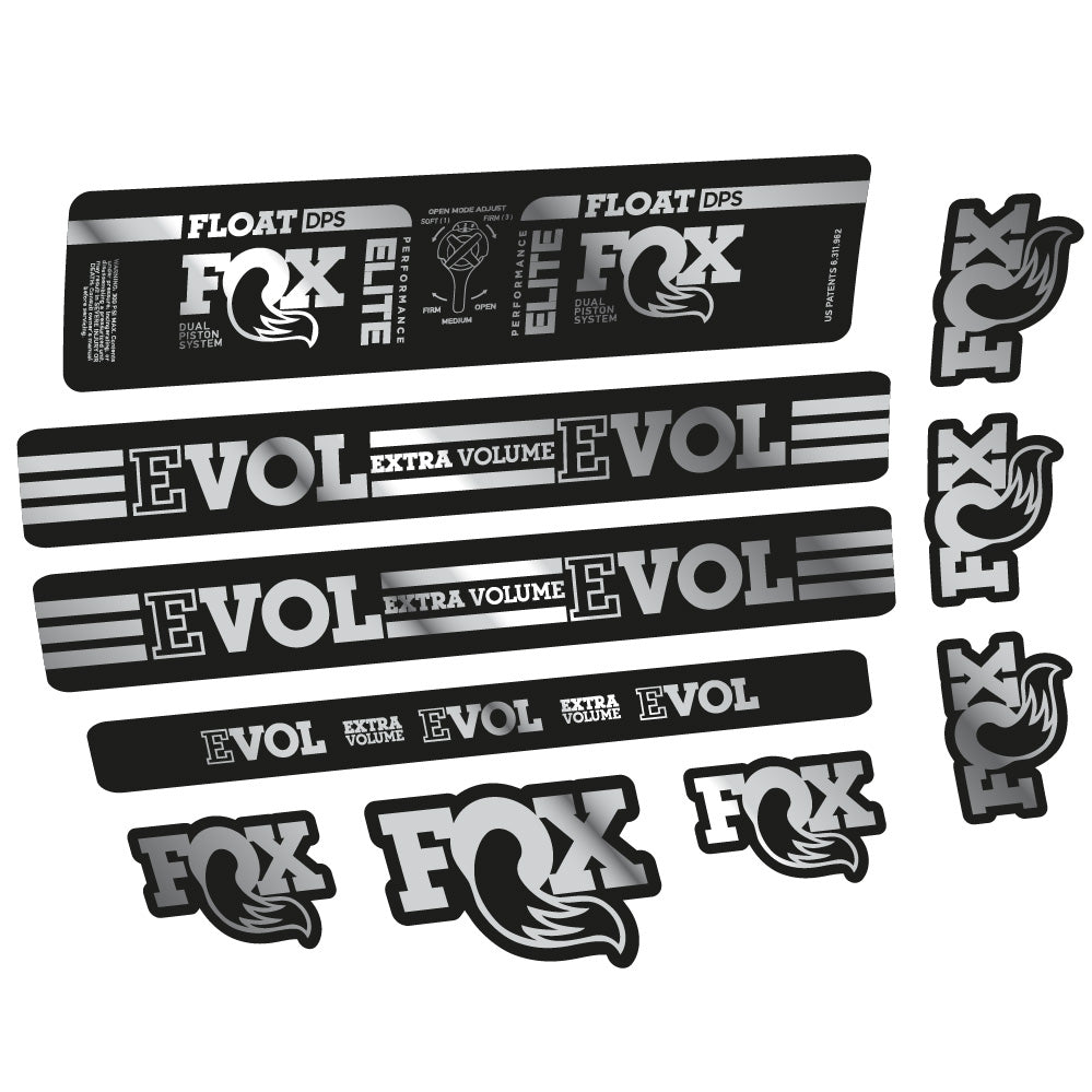 Stickers Fox Float DPS Elite compatibles Autocollants amortisseur