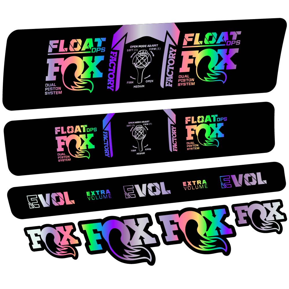 Stickers Fox Float DPS Factory 2021 compatibles Autocollants amortisseur