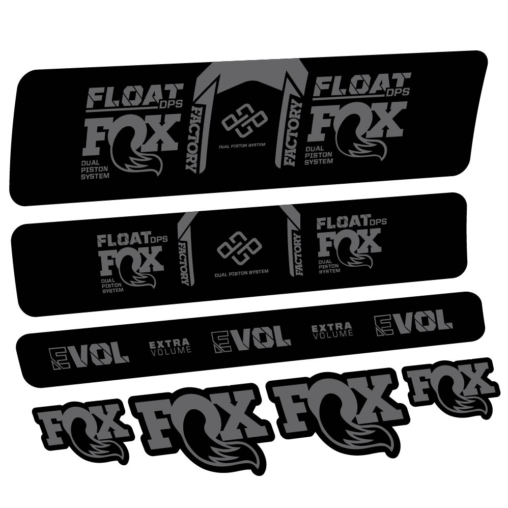 Stickers Fox Float DPS Factory Remote 2021 compatibles Autocollants amortisseur