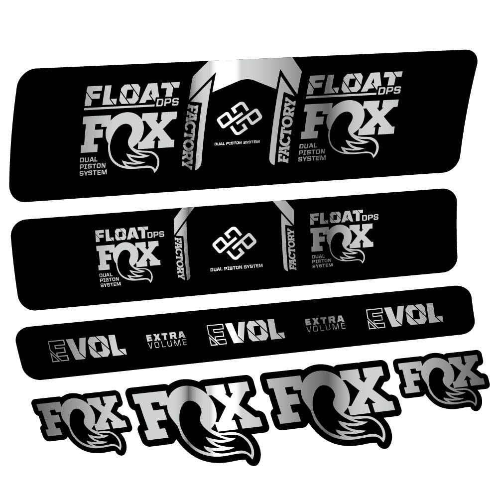 Stickers Fox Float DPS Factory Remote 2021 compatibles Autocollants amortisseur