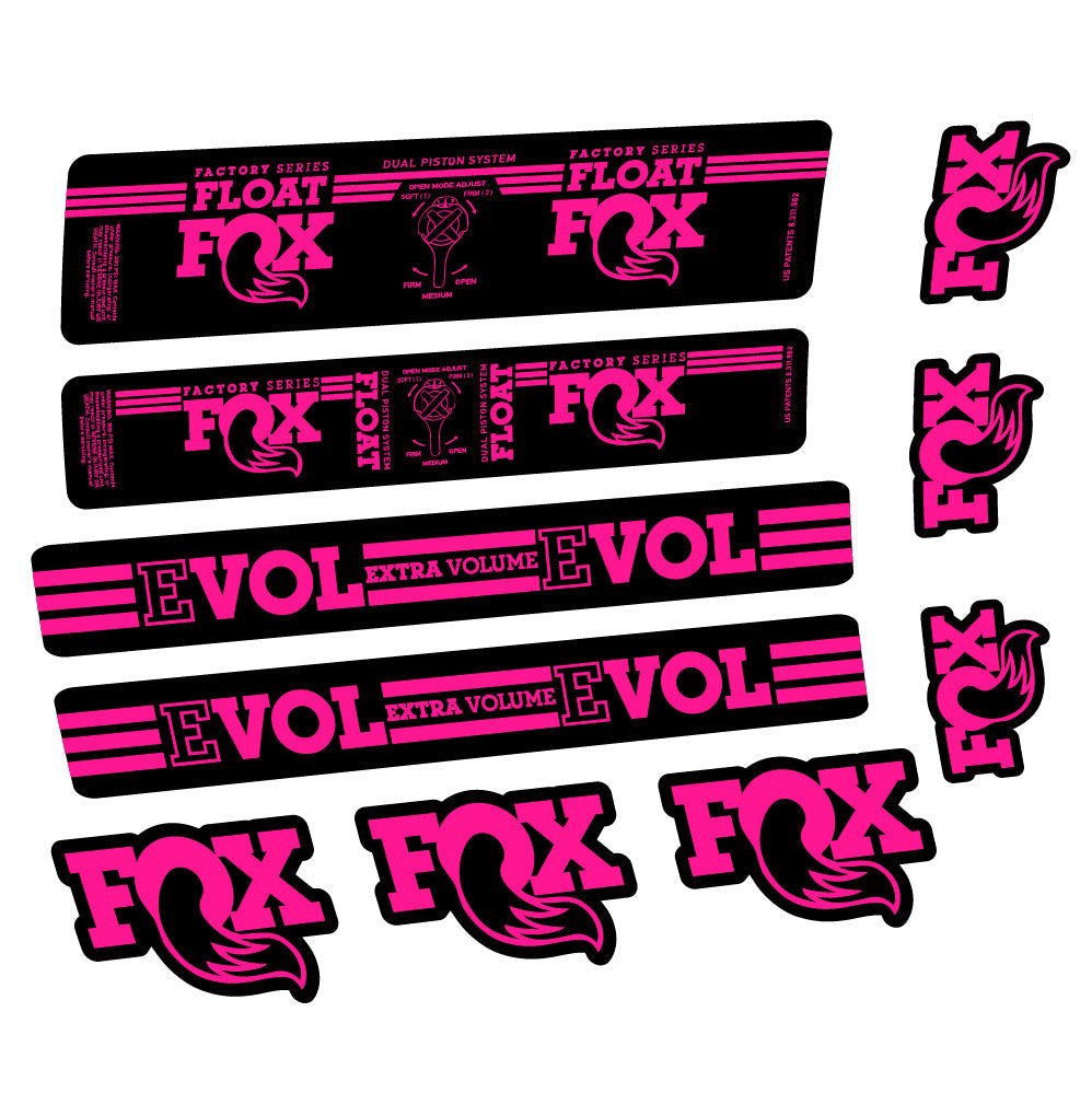 Stickers Fox Float DPS Factory compatibles Autocollants amortisseur