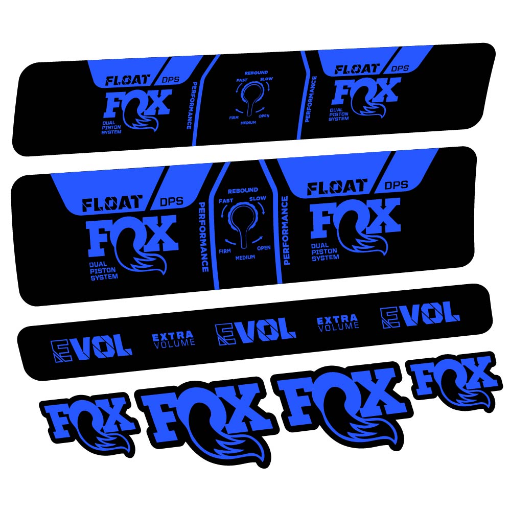 Stickers Fox Float DPS Performance 2021 compatibles Autocollants amortisseur