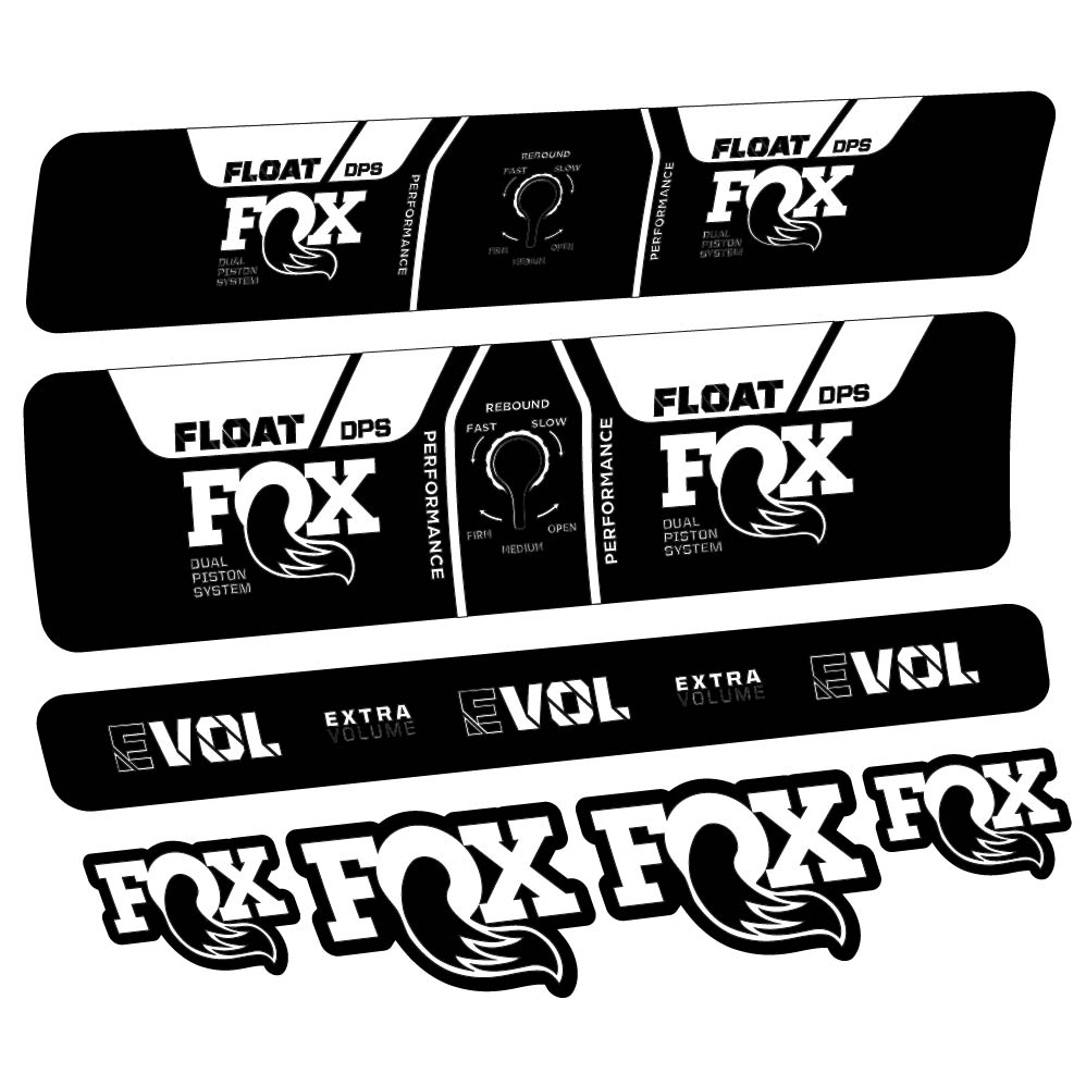 Stickers Fox Float DPS Performance 2021 compatibles Autocollants amortisseur