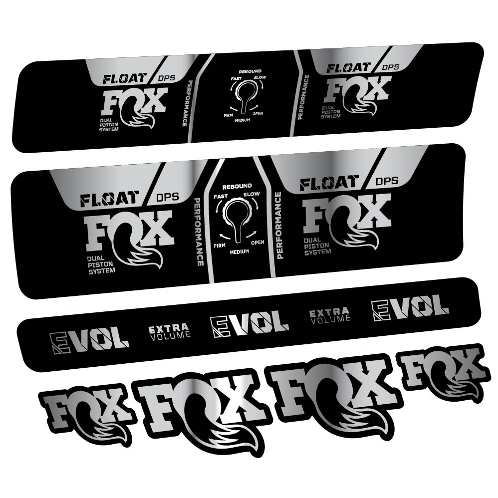 Stickers Fox Float DPS Performance 2021 compatibles Autocollants amortisseur