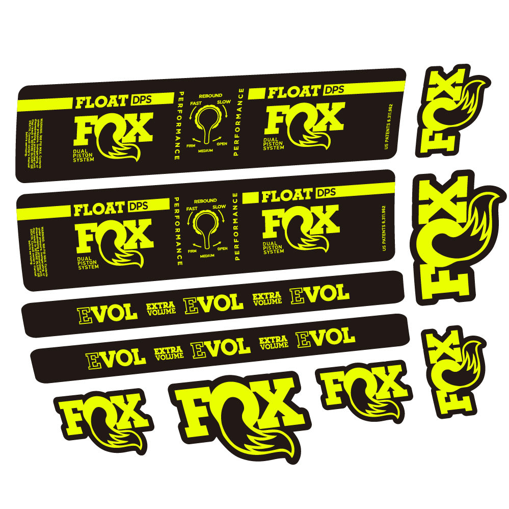 Stickers Fox Float DPS Performance compatibles Autocollants amortisseur