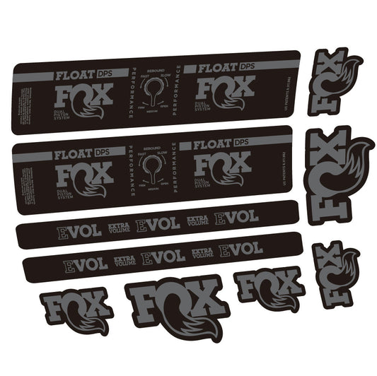 Stickers Fox Float DPS Performance compatibles - Autocollants amortisseur VTT