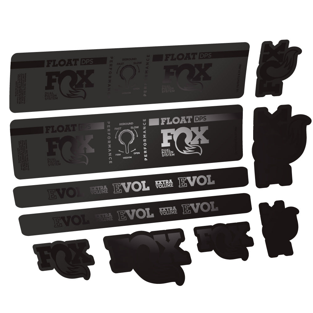 Stickers Fox Float DPS Performance compatibles - Autocollants amortisseur VTT