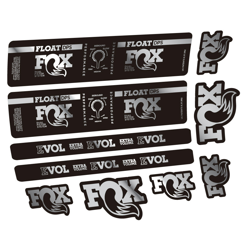 Stickers Fox Float DPS Performance compatibles - Autocollants amortisseur VTT