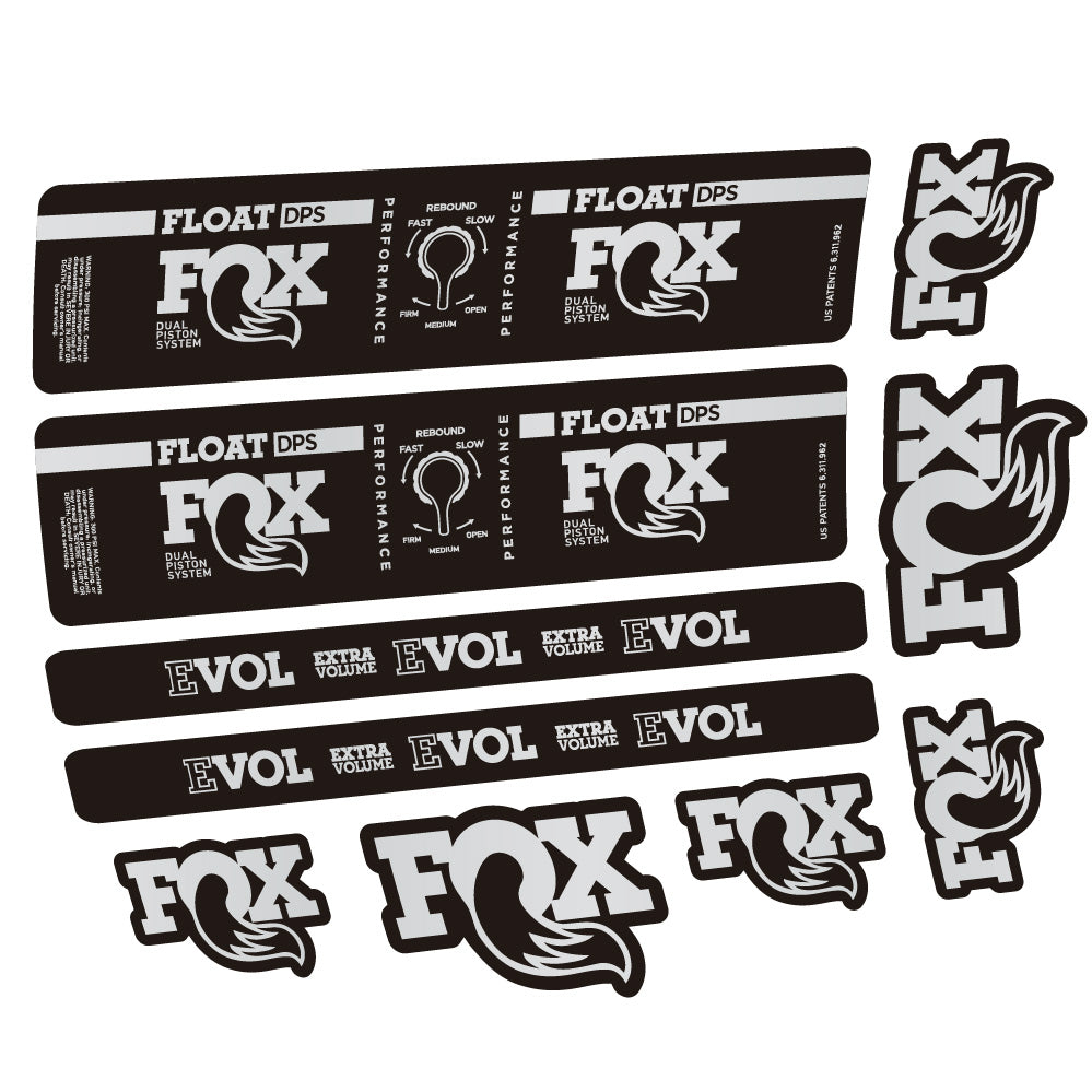Stickers Fox Float DPS Performance compatibles Autocollants amortisseur