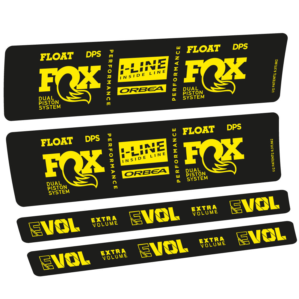 Stickers Fox Float DPS Performance I Line compatibles Autocollants amortisseur