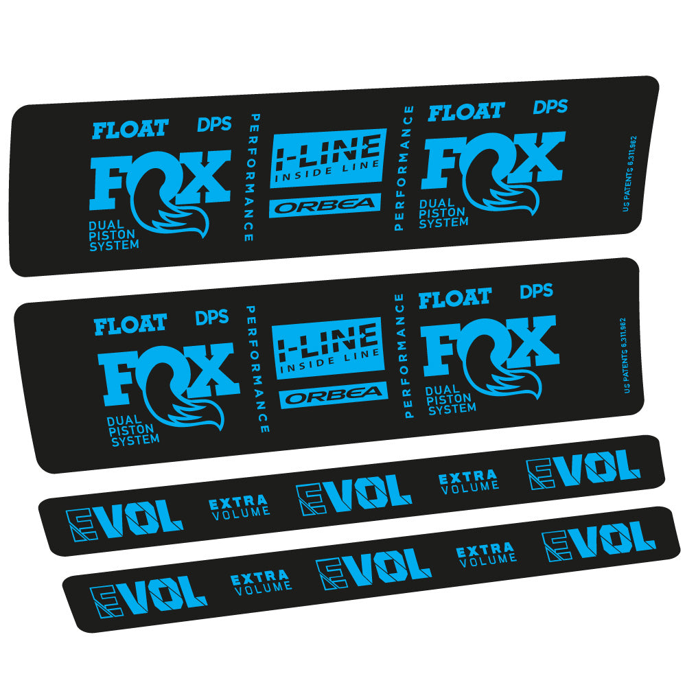 Stickers Fox Float DPS Performance I Line compatibles Autocollants amortisseur