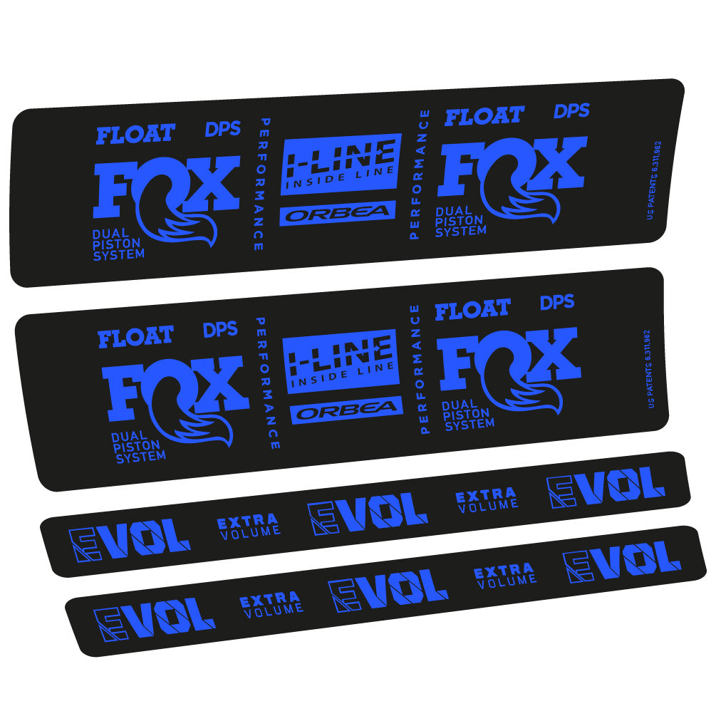 Stickers Fox Float DPS Performance I Line compatibles Autocollants amortisseur