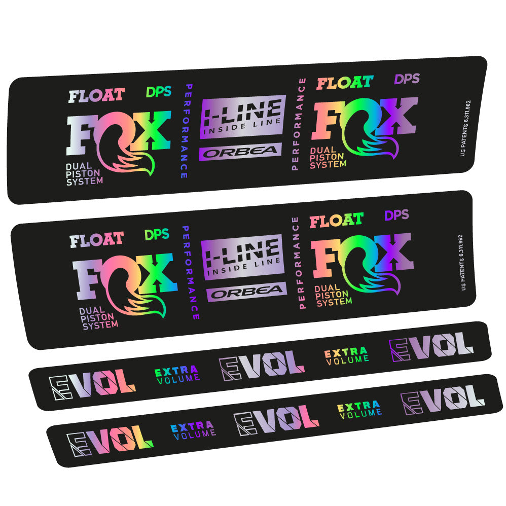 Stickers Fox Float DPS Performance I Line compatibles Autocollants amortisseur