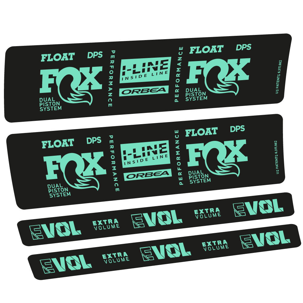 Stickers Fox Float DPS Performance I Line compatibles Autocollants amortisseur