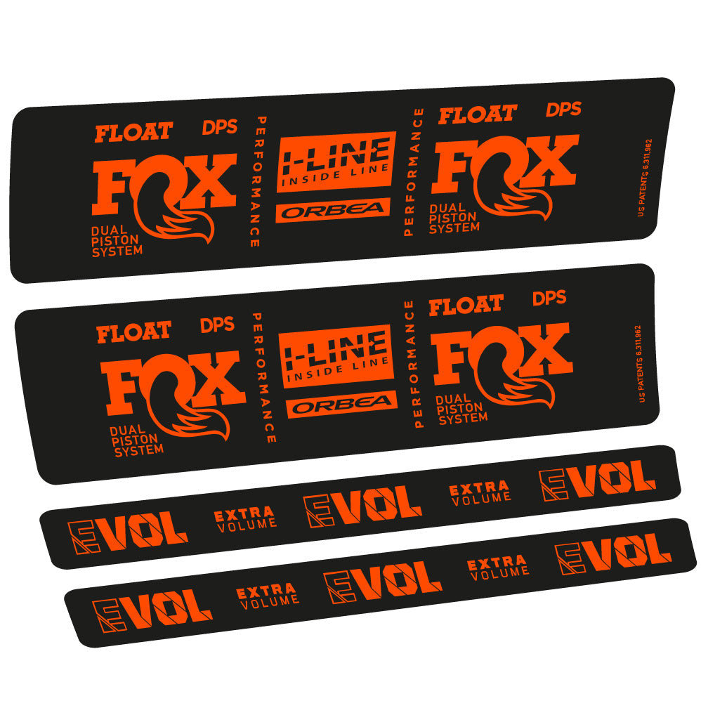 Stickers Fox Float DPS Performance I Line compatibles Autocollants amortisseur
