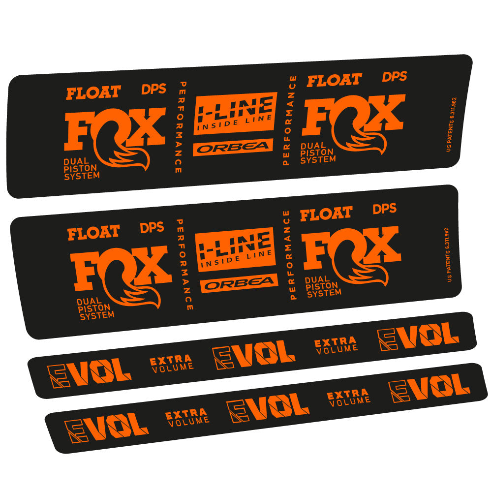 Stickers Fox Float DPS Performance I Line compatibles Autocollants amortisseur