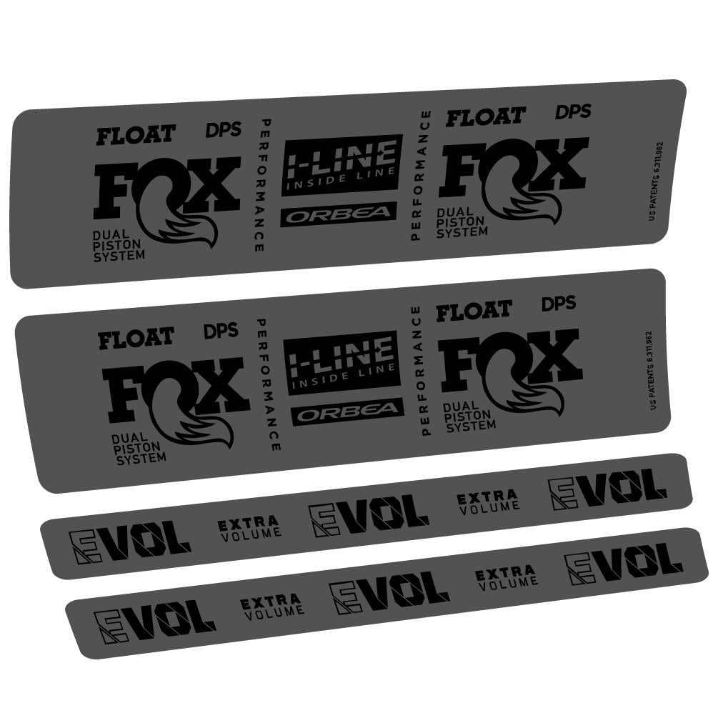 Stickers Fox Float DPS Performance I Line compatibles Autocollants amortisseur