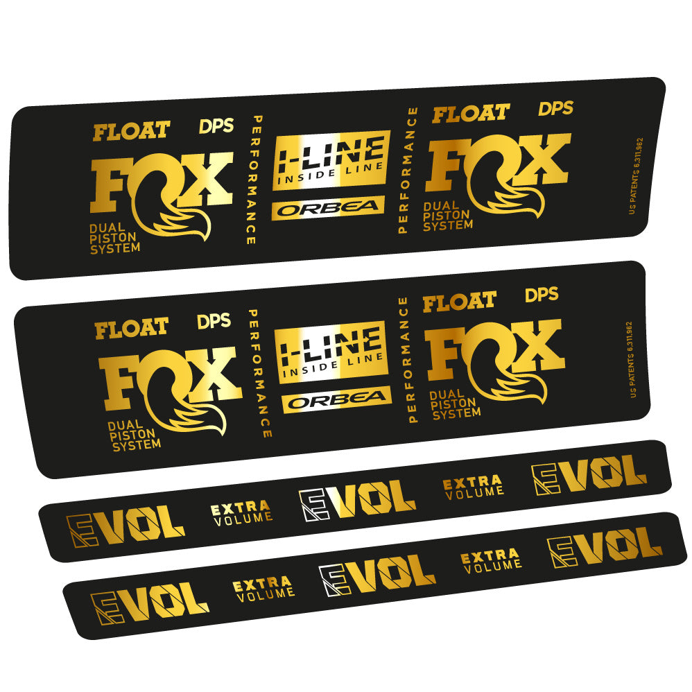 Stickers Fox Float DPS Performance I Line compatibles Autocollants amortisseur
