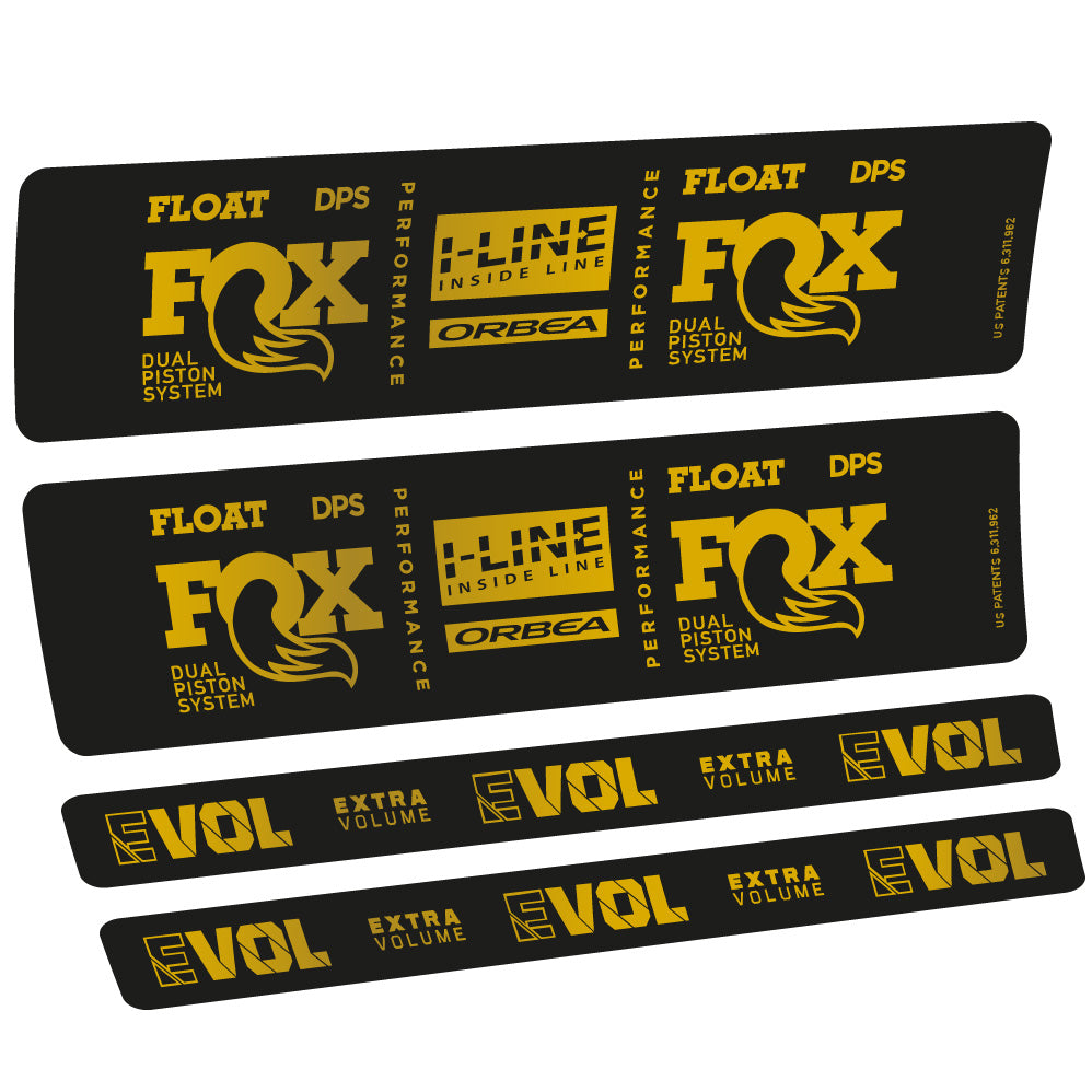 Stickers Fox Float DPS Performance I Line compatibles Autocollants amortisseur