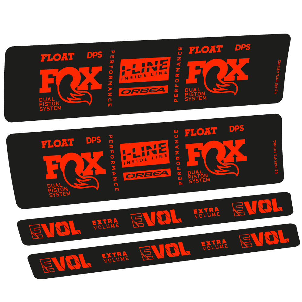 Stickers Fox Float DPS Performance I Line compatibles Autocollants amortisseur