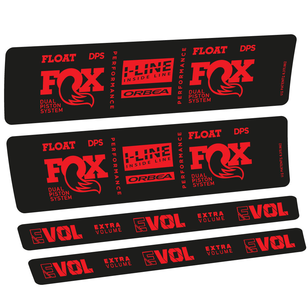 Stickers Fox Float DPS Performance I Line compatibles Autocollants amortisseur