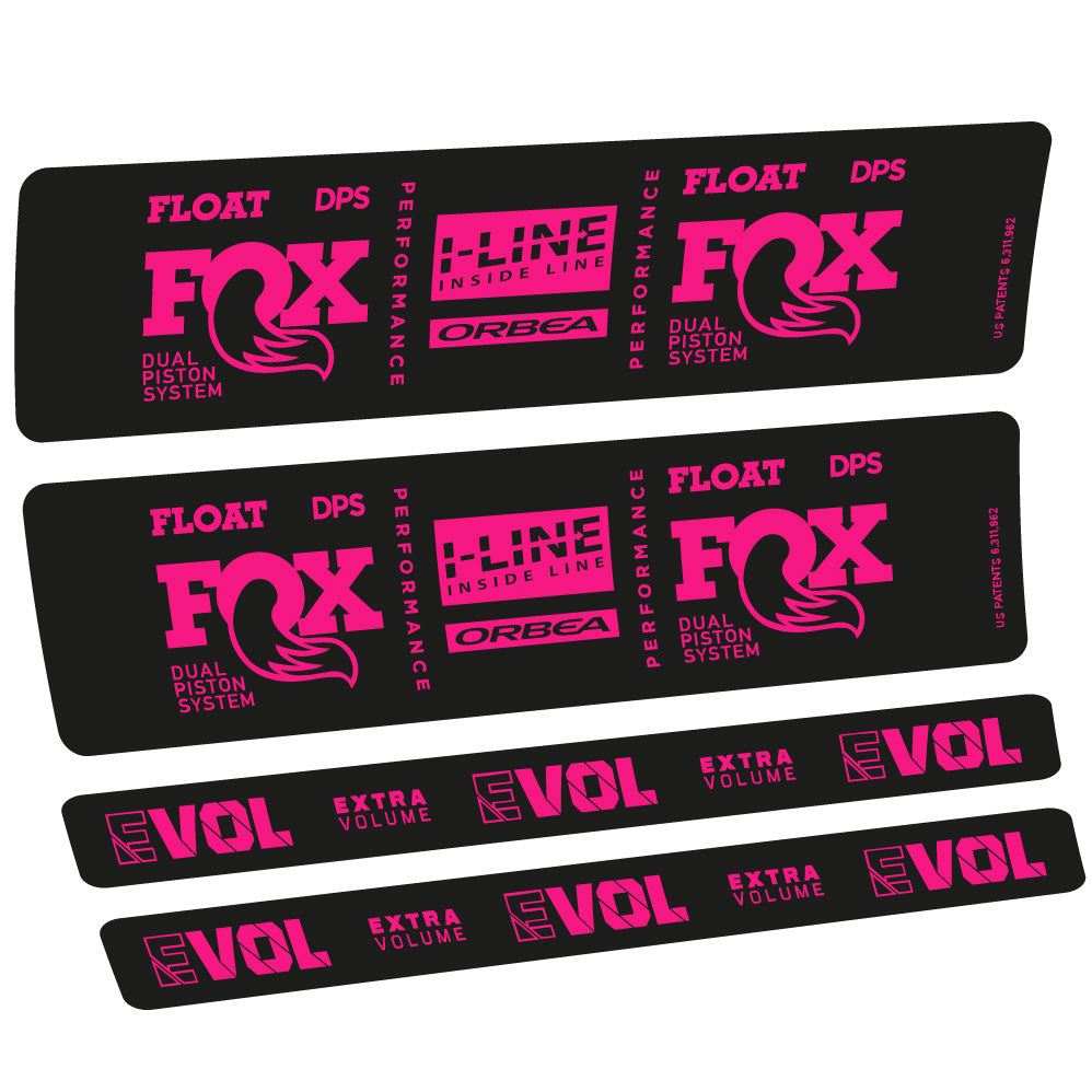 Stickers Fox Float DPS Performance I Line compatibles Autocollants amortisseur