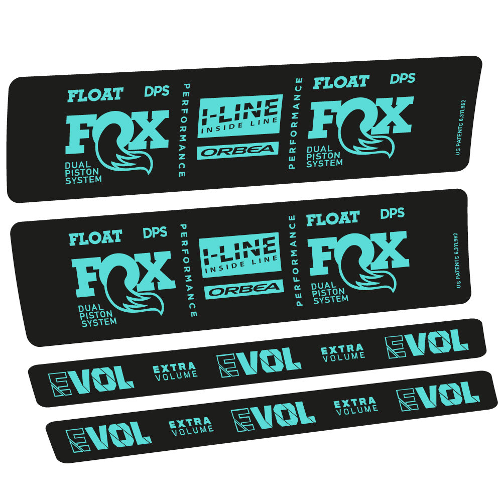 Stickers Fox Float DPS Performance I Line compatibles Autocollants amortisseur