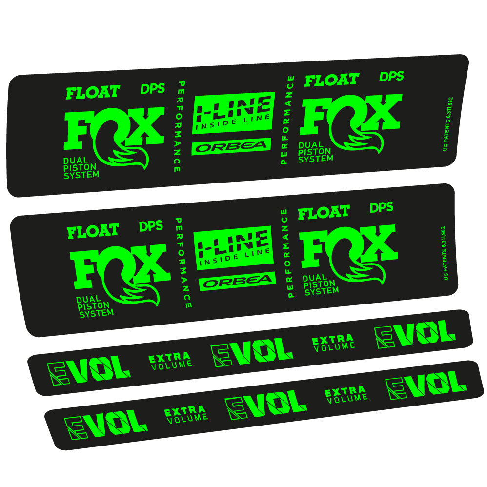 Stickers Fox Float DPS Performance I Line compatibles Autocollants amortisseur